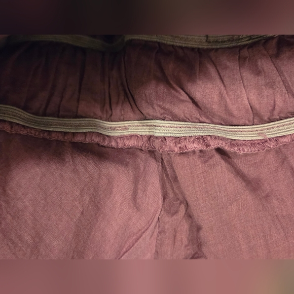 Metro 7 Mauve & White Tie-Dye Midi Summer Dress Sz8 - Picture 9 of 10